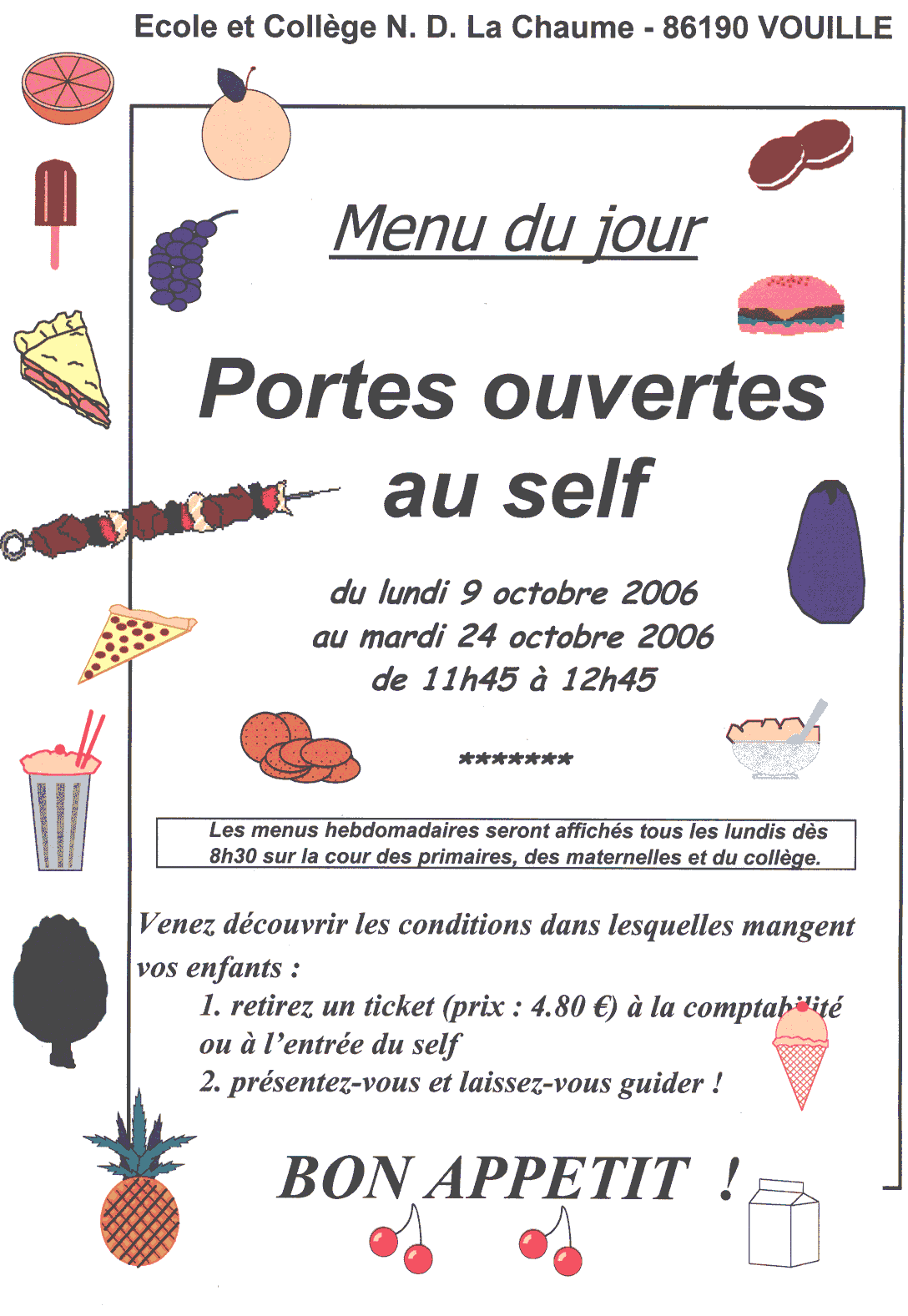 Self portes ouvertes