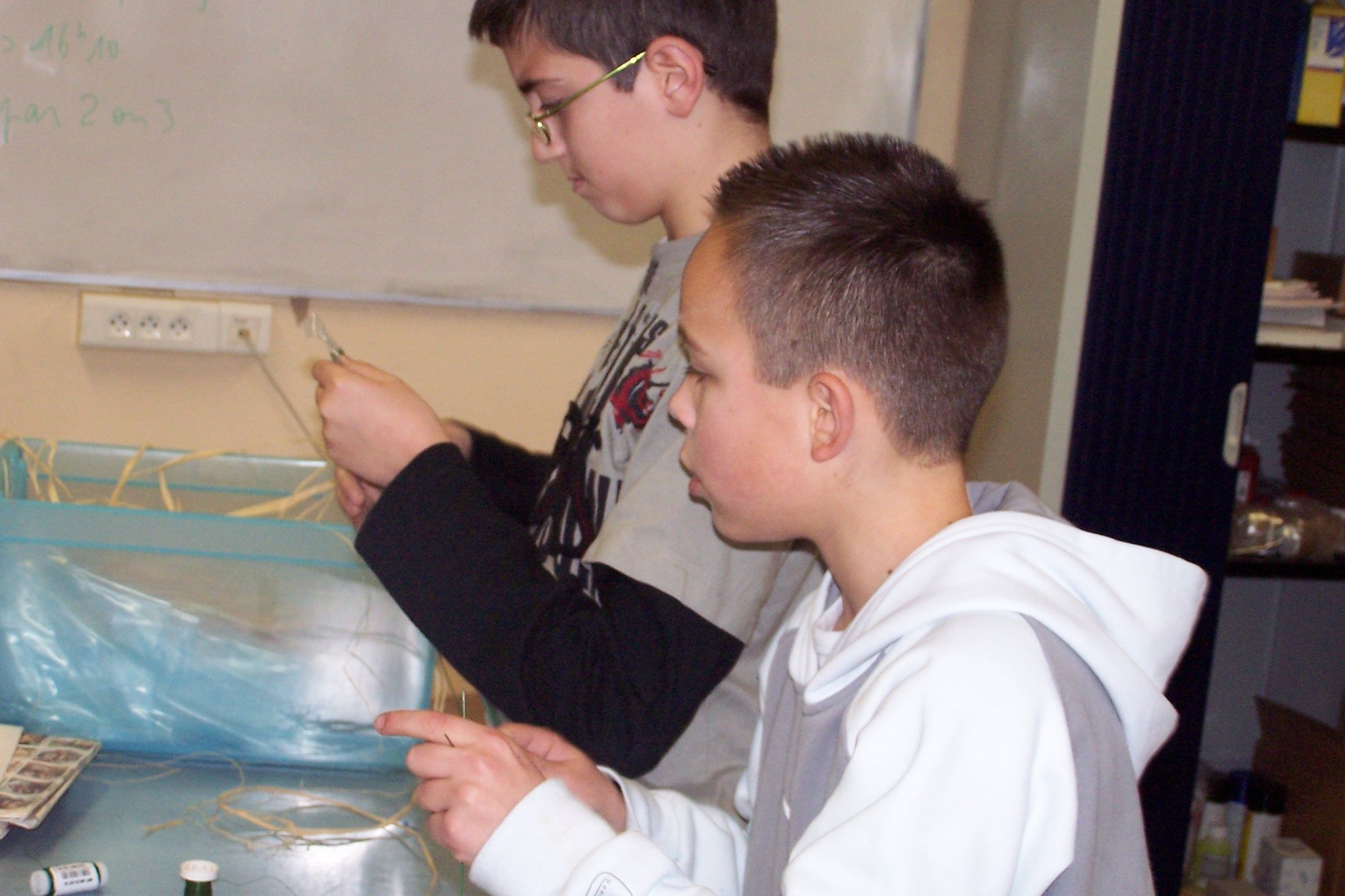 Valentin et Mathias
