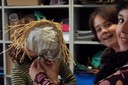 La sculpture de Ninon et Charline