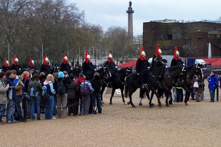 Londres_Releve garde a cheval