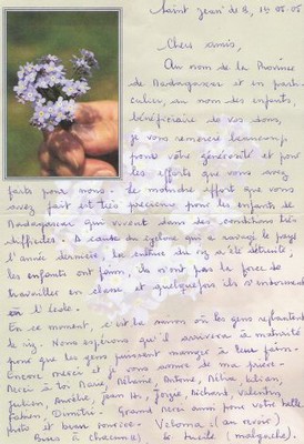 Message de Soeur Lucile