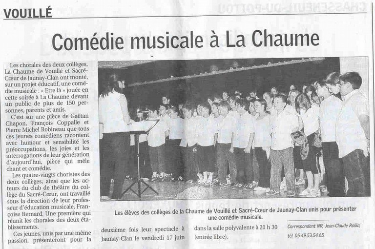Comédie musicale (C.P. 17-06-2005)