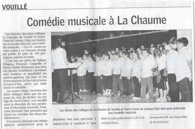 Comédie musicale (C.P. 17-06-2005)