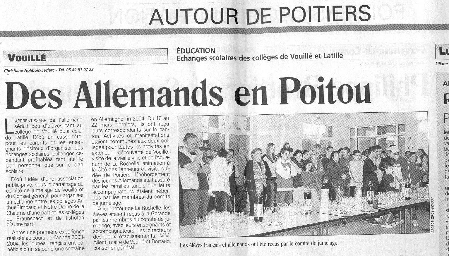 Jumelage 2005 (C.P. 23-03-2005)