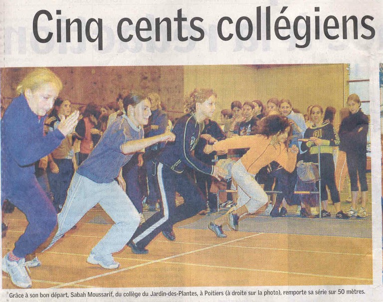 Journée multisport au CREPS (N.R. 17-05-05)