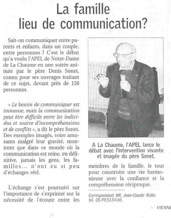 Communication (C.P. 11-04-2005)
