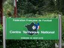 Journée à Clairefontaine ( centre national du football français) pour les classes "option foot"