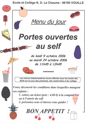 Self portes ouvertes