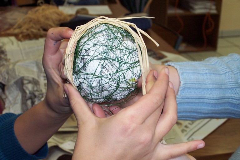 La tête du personnage de Gloria et Lisa