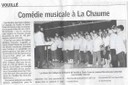 Comédie musicale (C.P. 17-06-2005)